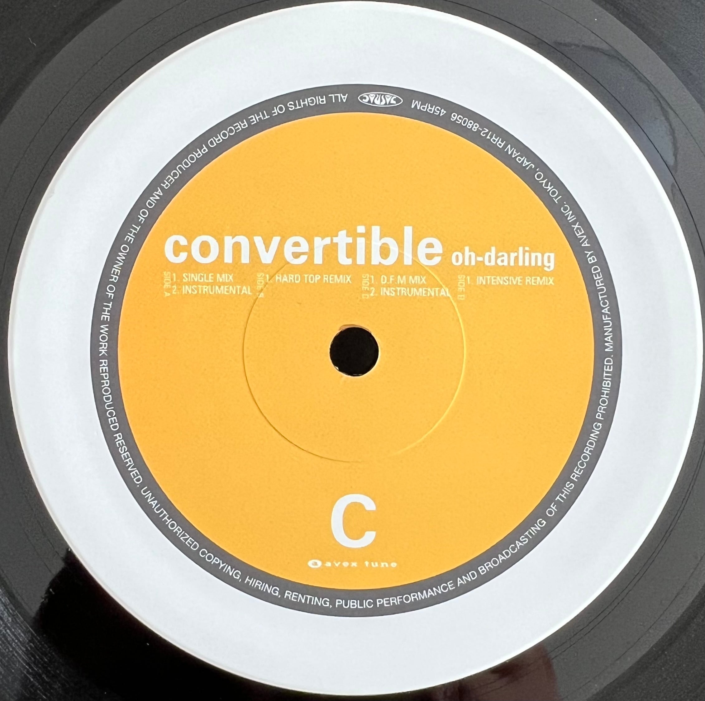 1998] Convertible – Oh Darling [Rhythm Republic] | ビークル