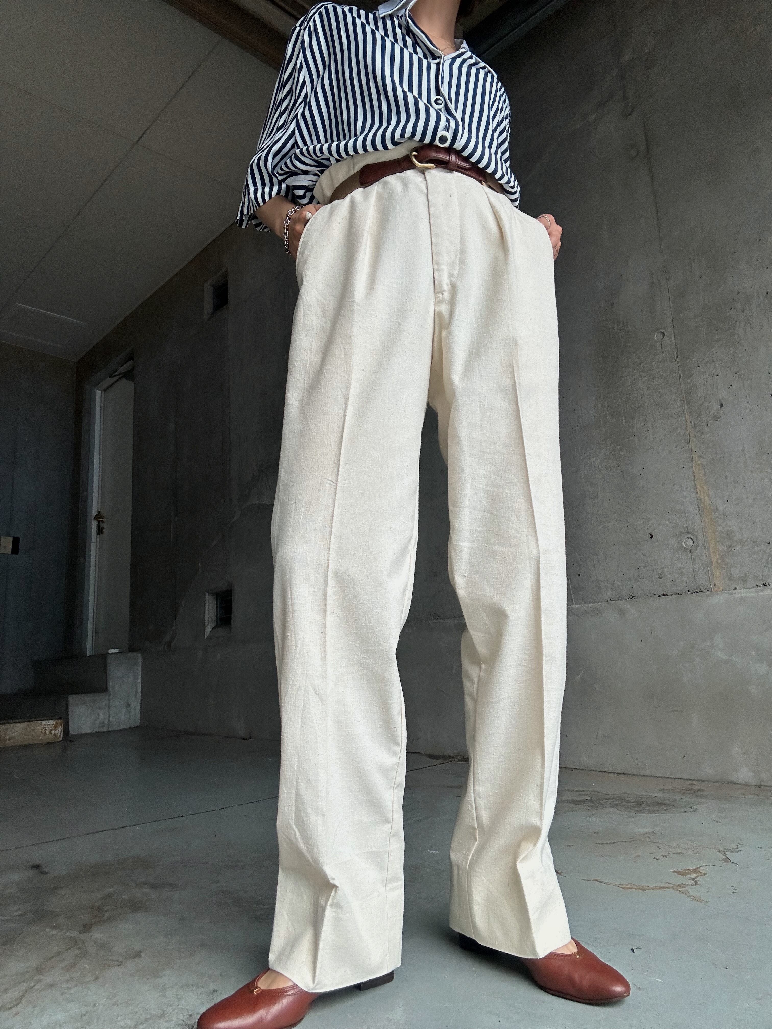 (PT821)1tac slacks pants (TALON zip)
