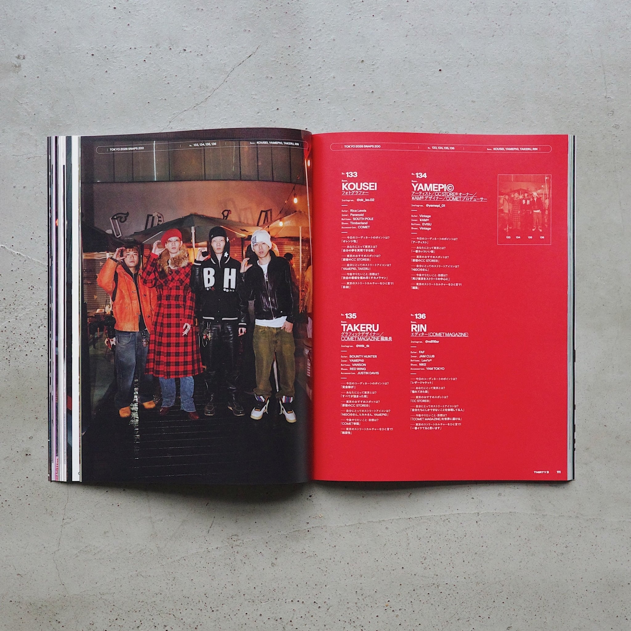 THIRTY 3 MAGAZINE vol.03 TOKYO 2026 SNAPS 200 | VERDY'S GIFT SHOP