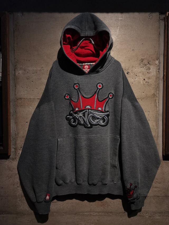 【Caka】"JNCO" Logo Patch Design Vintage Hoodie