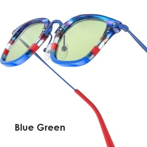 Titanium Acetate Colorful Sunglasses -wellington- / チタン アセテート カラフル サングラス -ウェリントン-