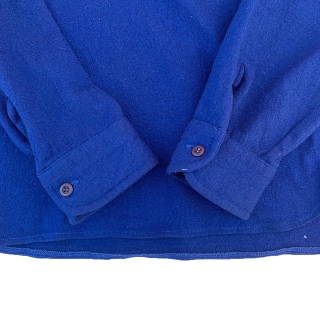 70's~ PENDLETON half zip wool shirt
