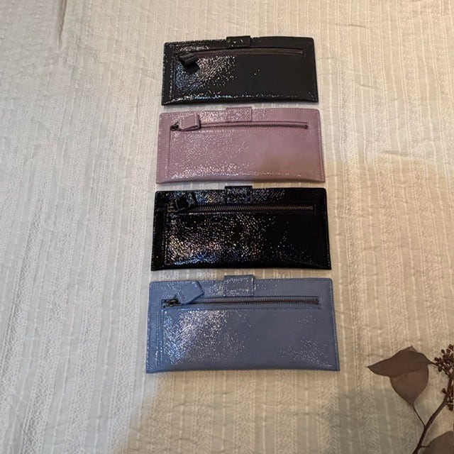 B.stuff 限定素材「リンクル」薄手のお財布