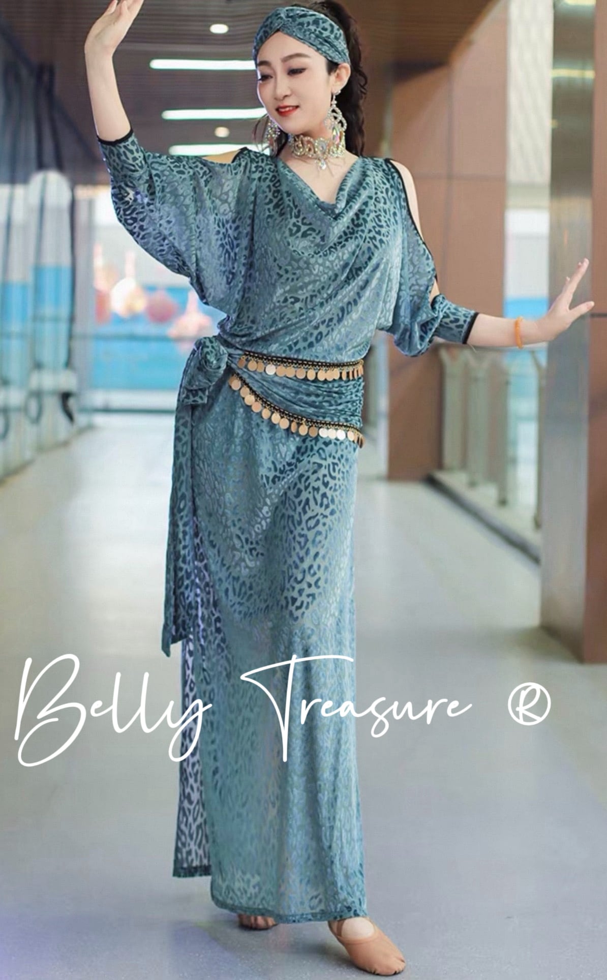 ベリーダンス 2カラー バラディドレス MDW DW326 202503 | Belly