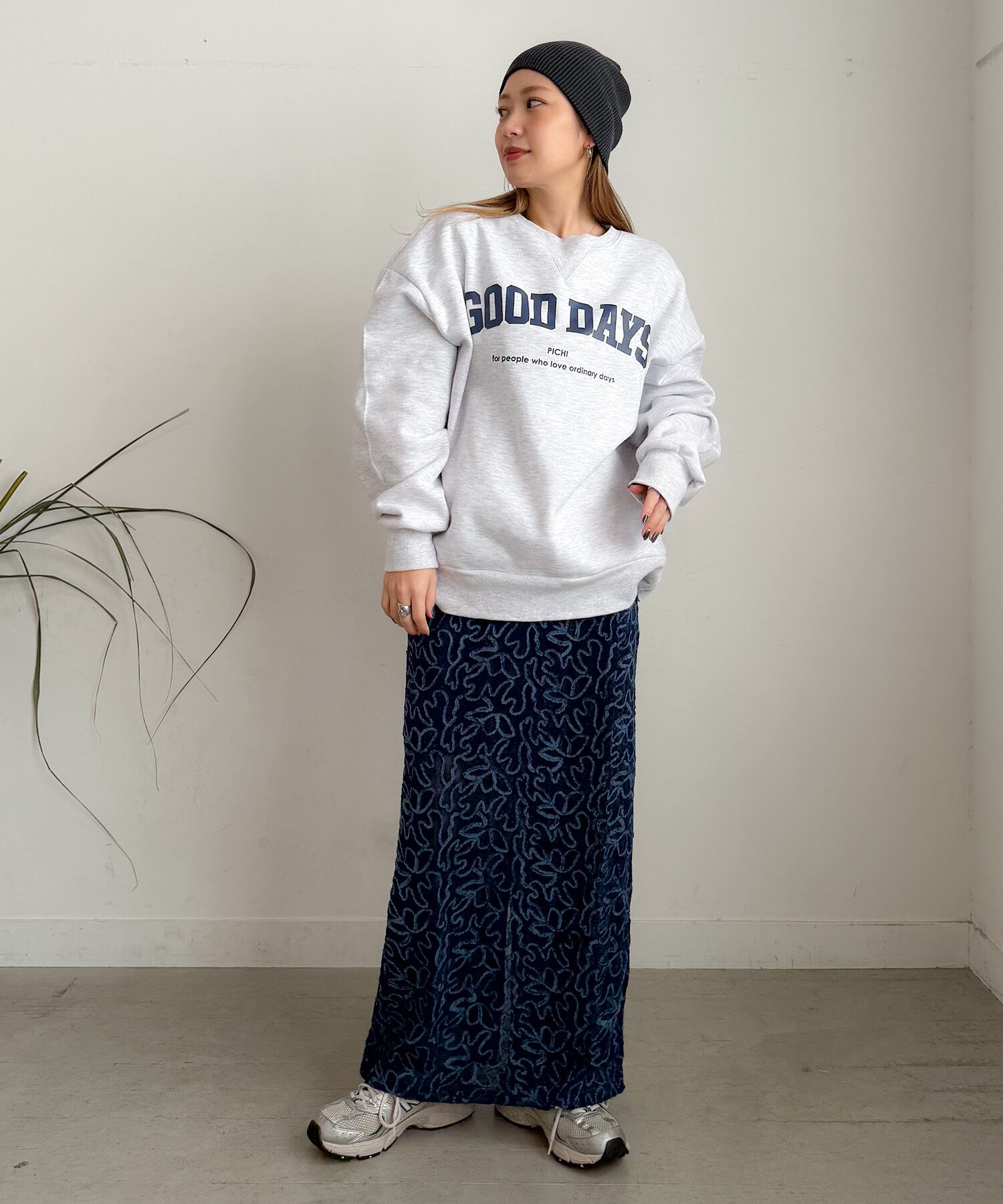 NEW ベロアタイトスカート | PICHI