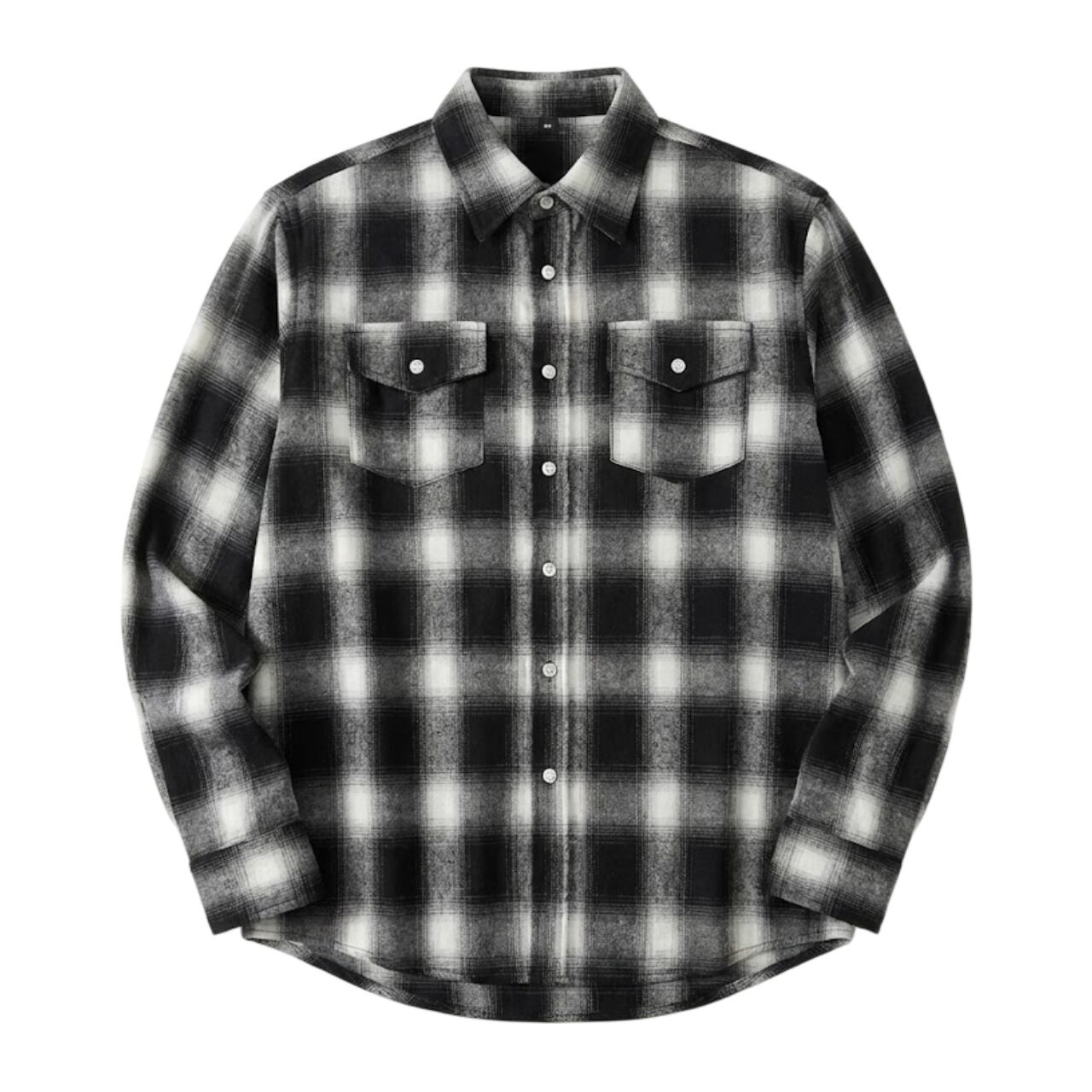 Plaid loose shirt 0006