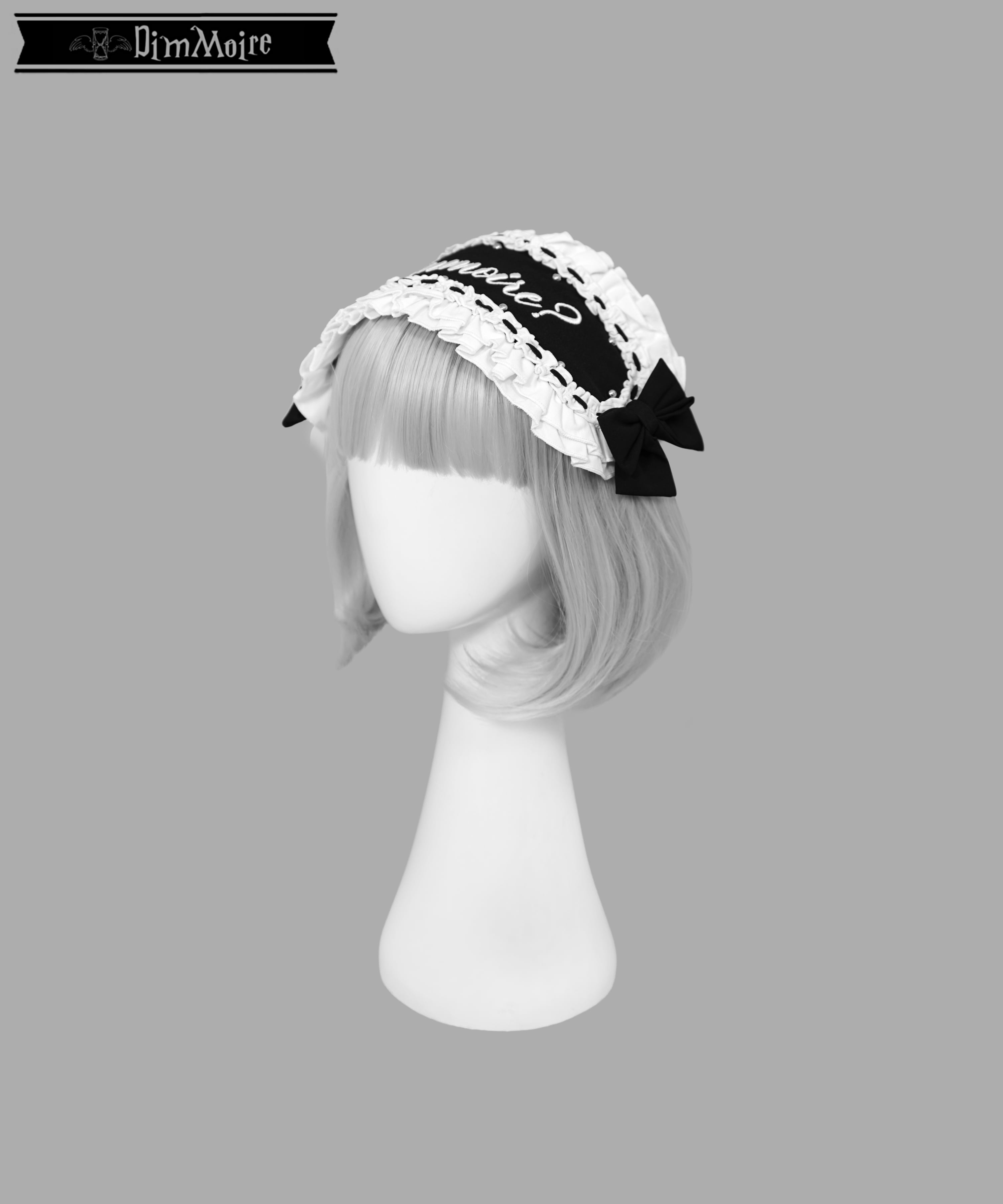 妄愛ホイップヘッドドレス【Black＆White】 | DimMoire