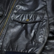 BURMA RUN leather flight jacket