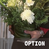 【オプション】葉っぱ巻きの器