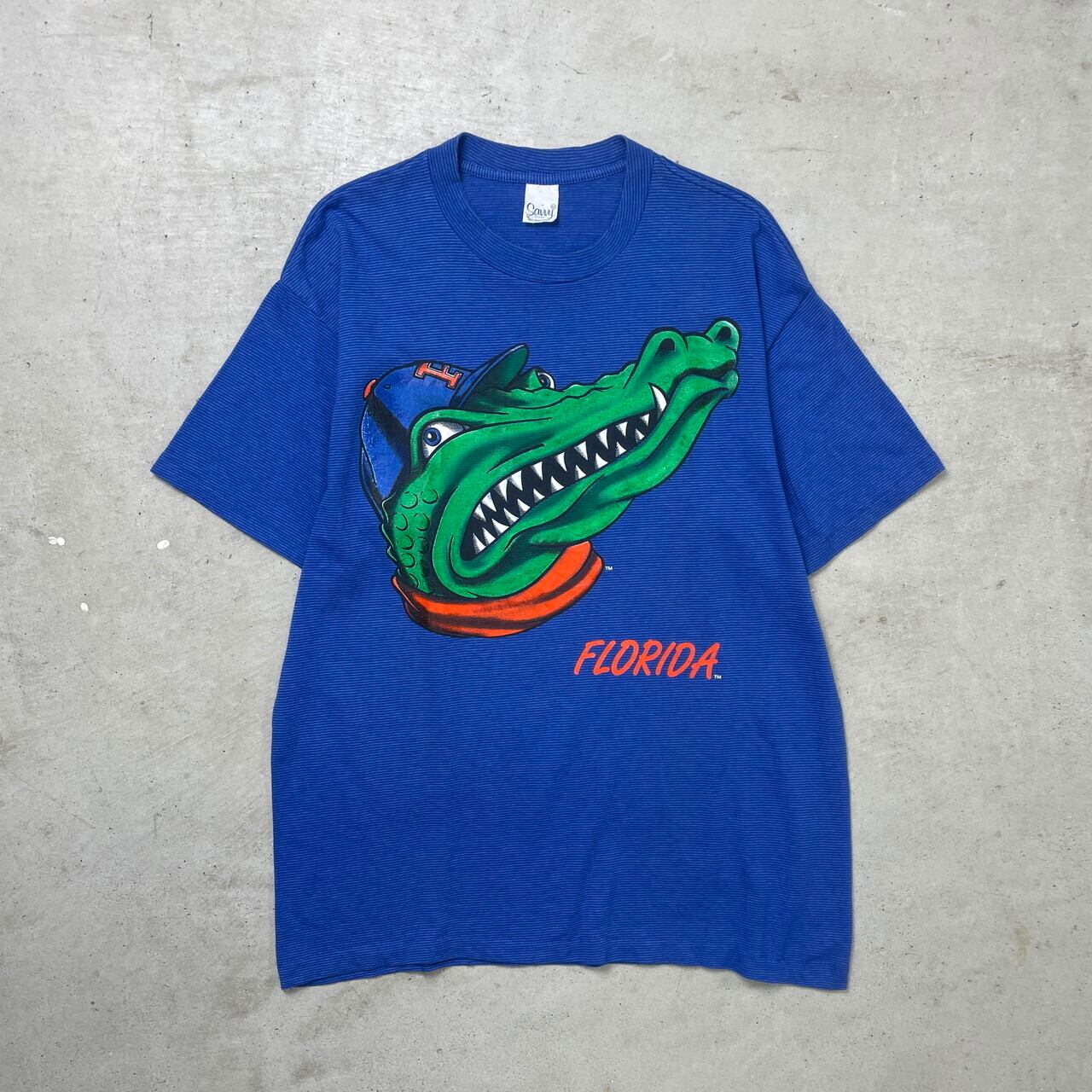 90年代 FLORIDA GATORS フロリダ・ゲーターズ チームプリントTシャツ 