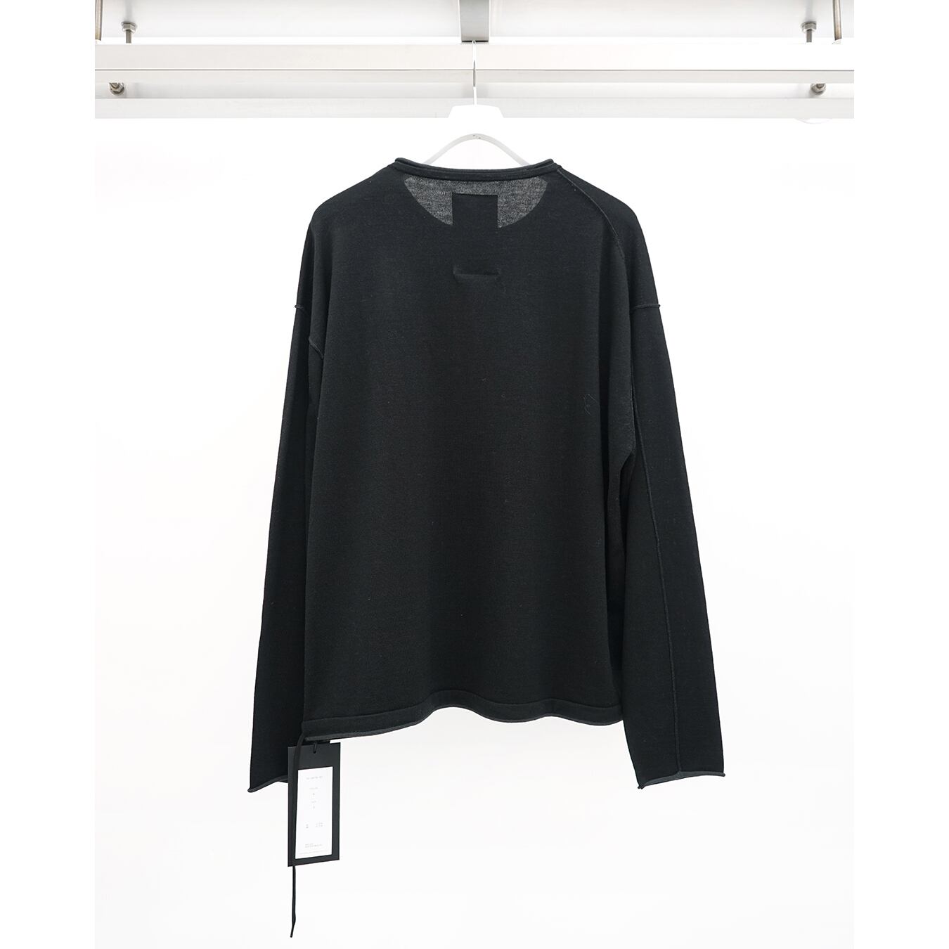 The Viridi-anneザ ヴィリディアン　クルーネックニット ザ ヴィリディアン The Viridi-anne 3G Pullover Knit （Black