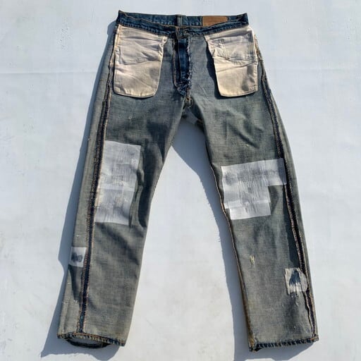 60's 70's LEVI'S リーバイス 505 Big E デニム 後期 刻印5 スレーキ