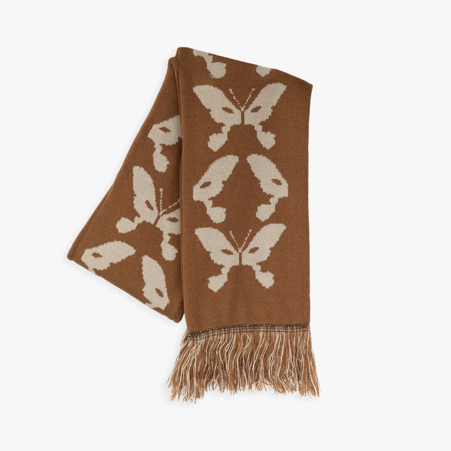 P.A.M. / PERKS AND MINI 26AW KALEIDOSCOPE BONNET SCARF (BROWN)