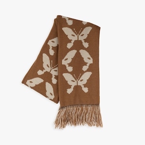 P.A.M. / PERKS AND MINI 26AW KALEIDOSCOPE BONNET SCARF (BROWN)