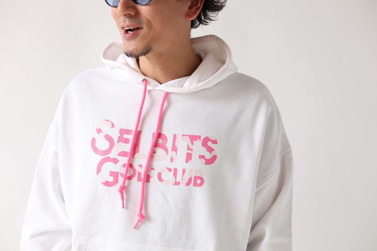 LOGO PINK CAMOUFLAGE PARKA ”white” / 迷彩ロゴパーカー　数量限定モデル