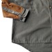 90's ORVIS オービス　ハンティングシャツ　L　オリーブ×ブラウン　長袖　メンズ　フィシング 商品写真4