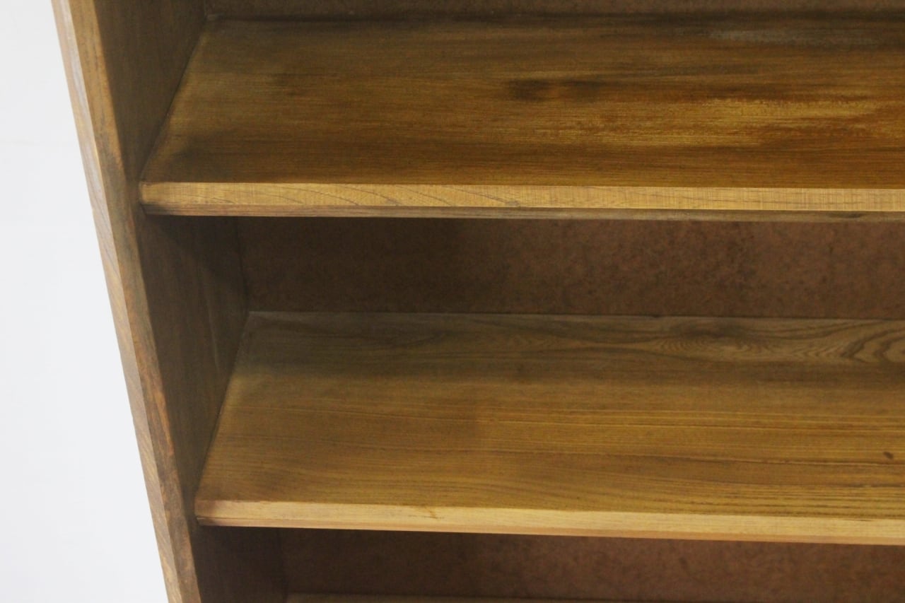 ヴィンテージ 本棚 シェルフ 無垢材 ラック 収納 飾り棚 木製