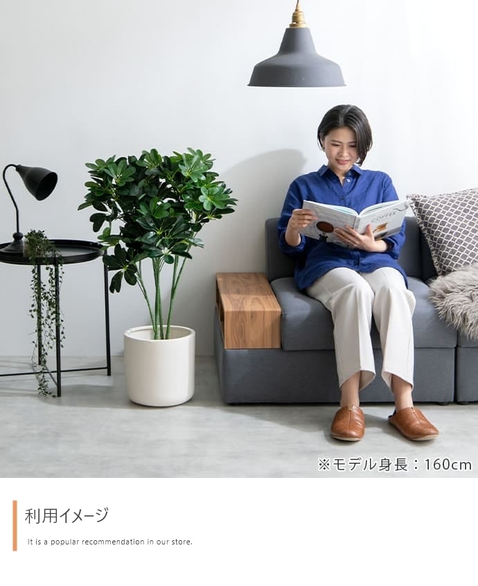 観葉植物 カポック フェイクグリーン 光触媒人工観葉植物 高さ90cm