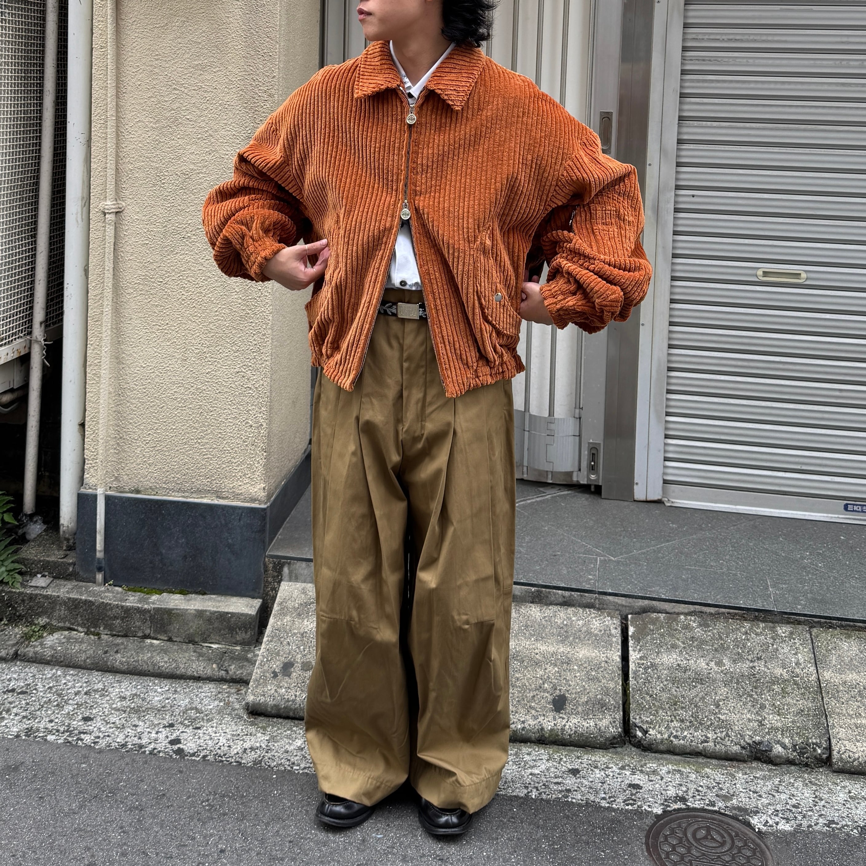 SHINYAKOZUKA / UPCYCLED BAGGY / DEADSTOCK CORDURA BROKEN TWILL