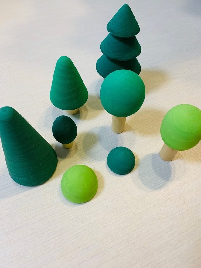 radugagrez ラドガグレ Forest フォレストセット 木のおもちゃ 知育