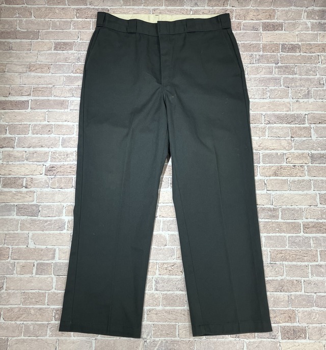 1990'S DICKIES COTTON PANT GRAY USA W38.5 L29