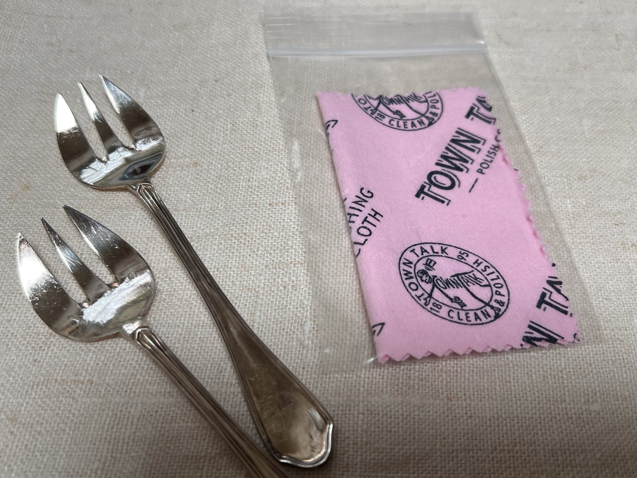 オイスターフォーク RAVINE d'enfert社製 銀メッキ フランスアンティーク ヴィンテージ