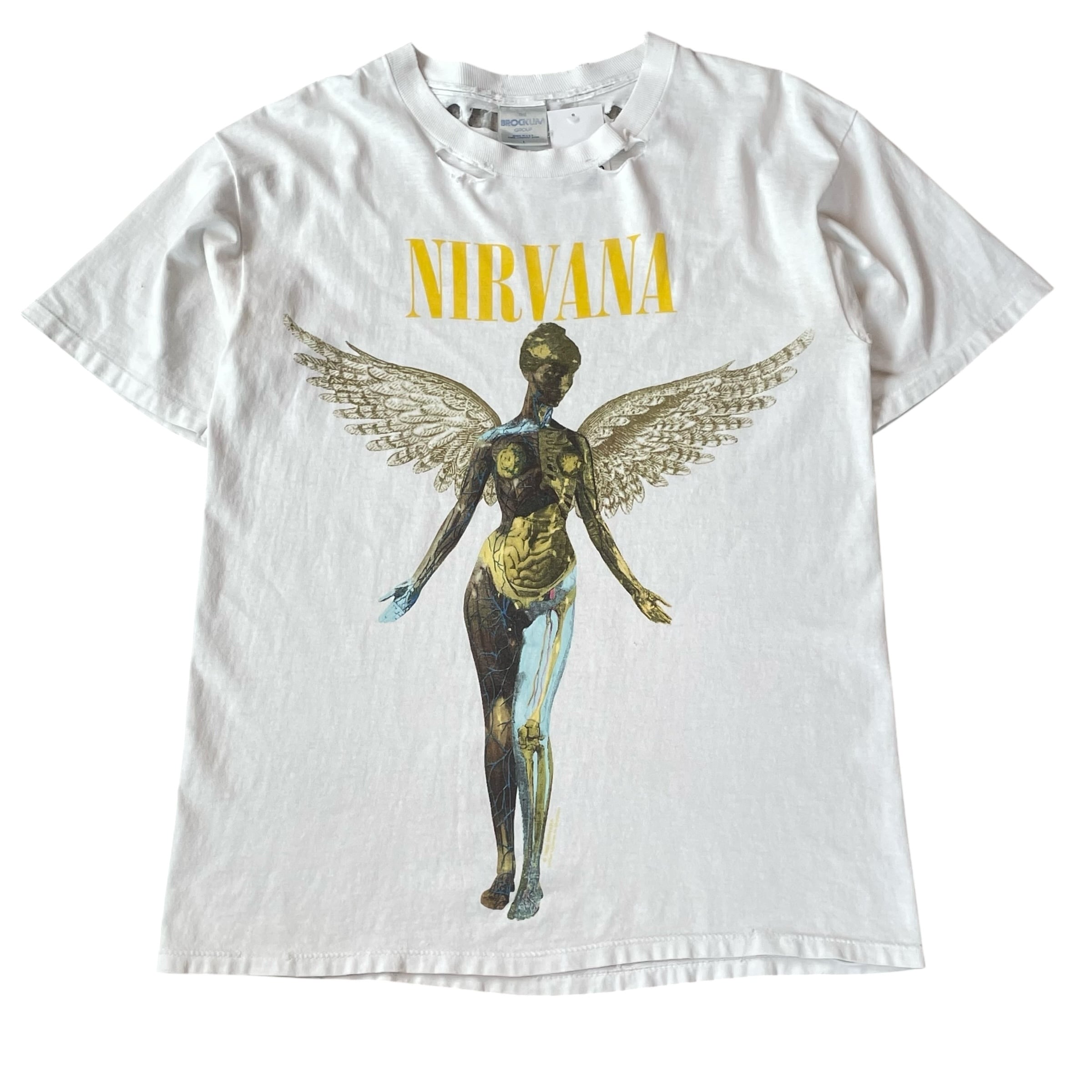 90s NIRVANA "IN UTERO" T-shirt