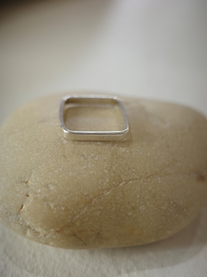 <vintage silver925>square ring