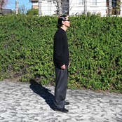 INTERIM /  KID MOHAIR ALPACA SHAGGY CREW SWEATER