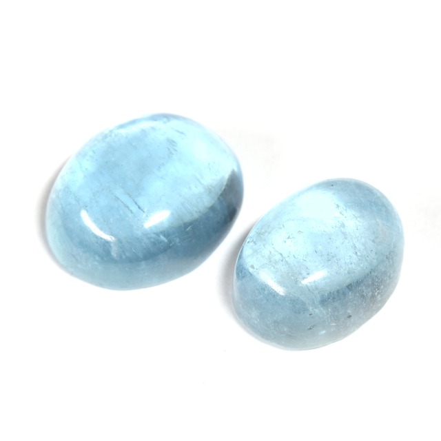 アクアマリン (2pcs) パキスタン産 15.343ct #JWA2280