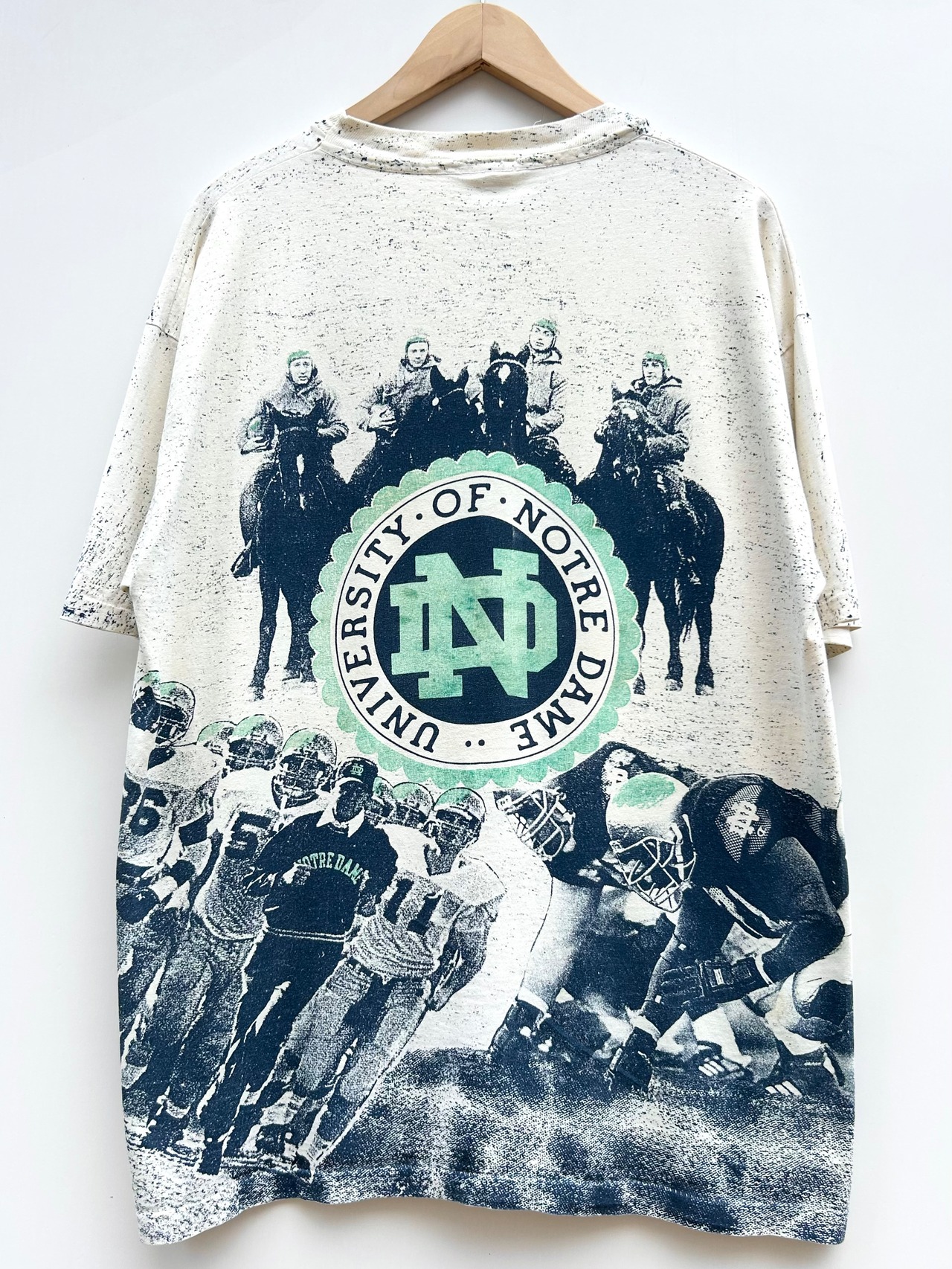 80s Champion "OVER PRINT" Tee MADE IN USA Size XL