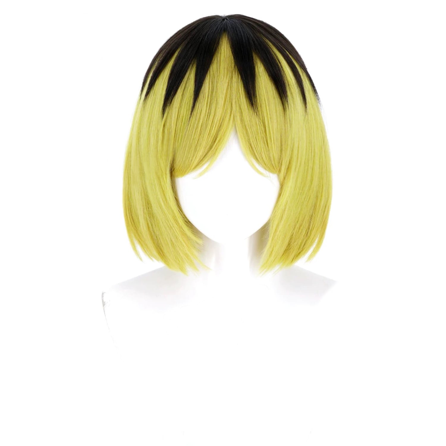 コスプレ耐熱ウィッグ コスプレ耐熱ウィッグ イエロー ゴールド ダーク