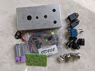 OD808オーバードライブキット【BASIC KIT】 | PEDAL FREAKS