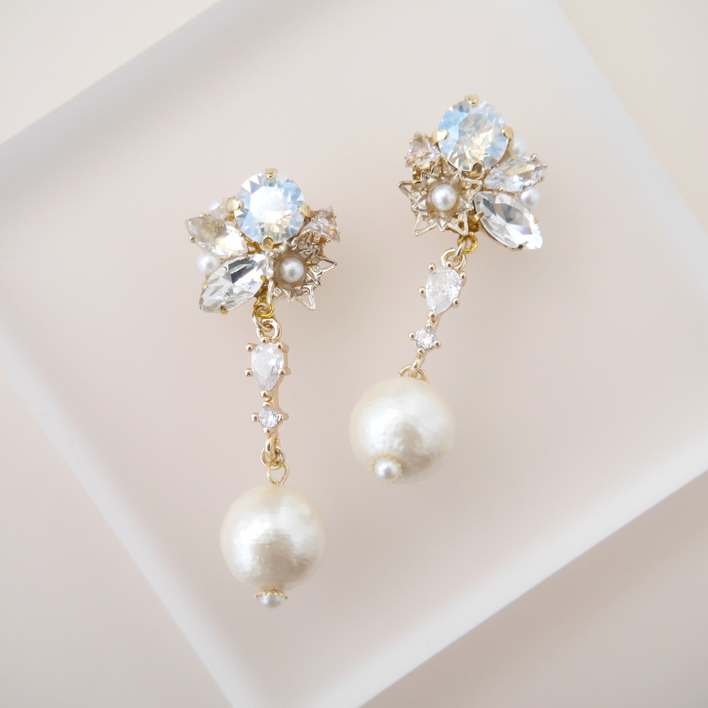 クリスタルスノー×コットンパール