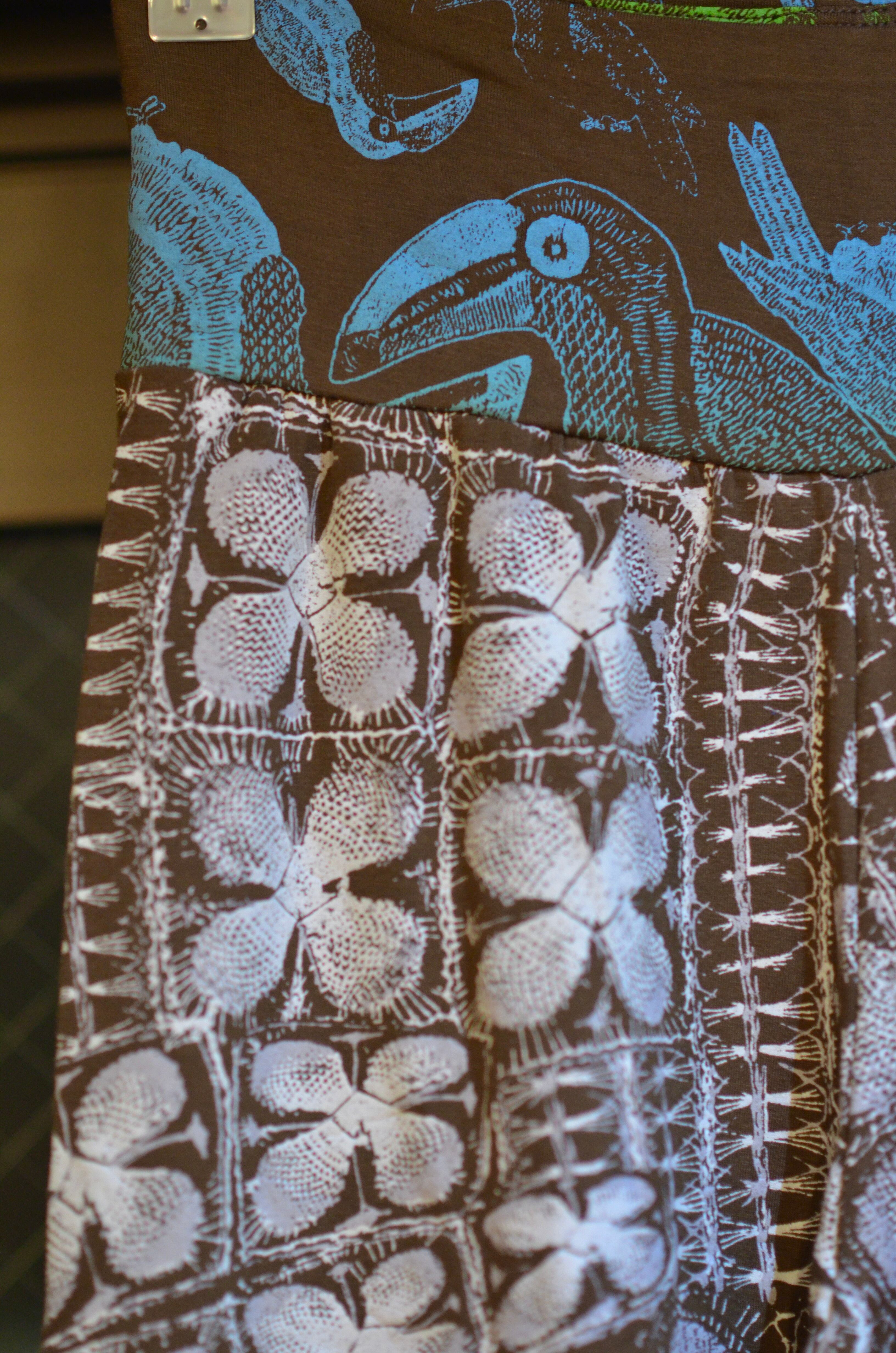 アラジンパンツ M (ブラウン/ニャンドゥティ柄) | juanadearco