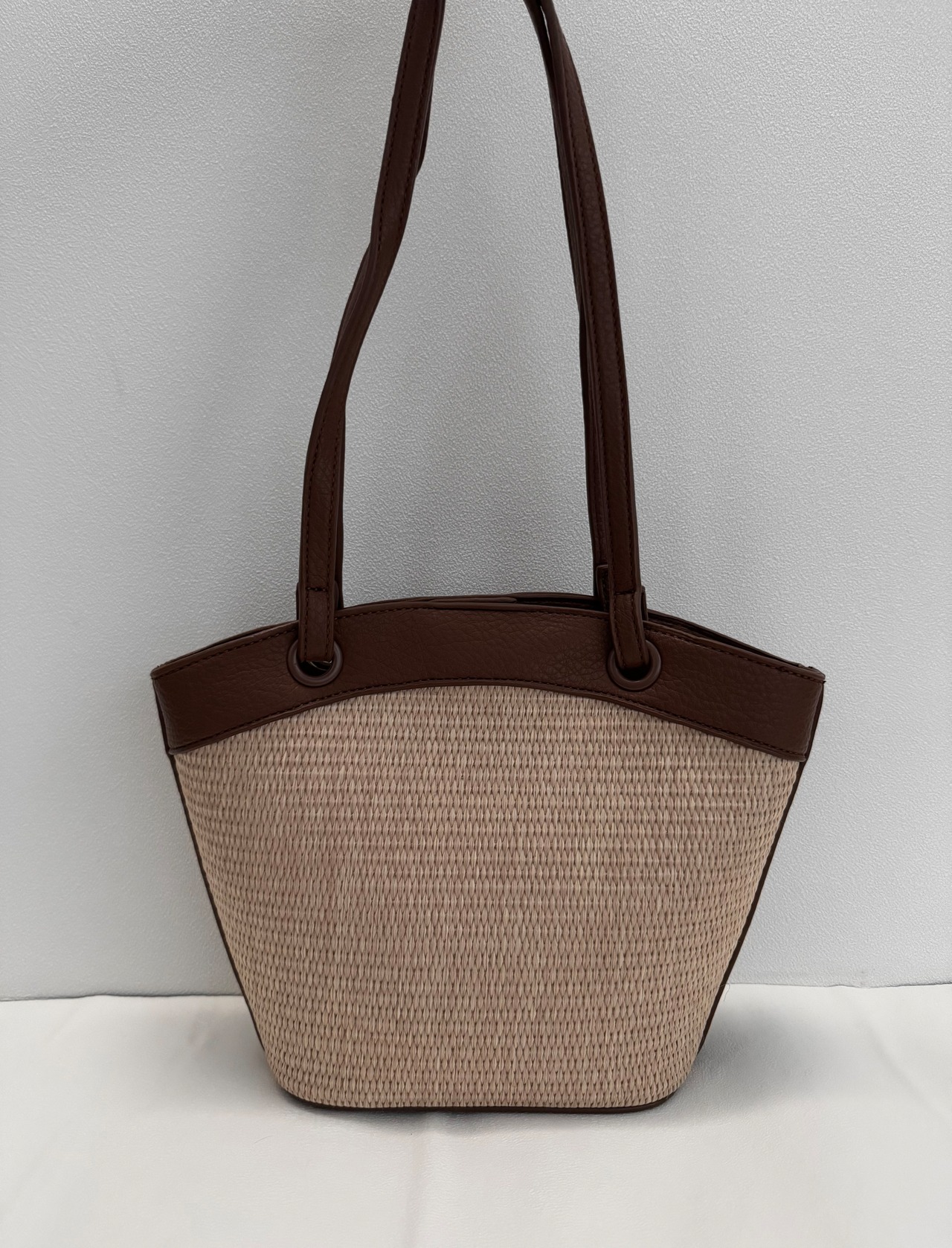 Rattan ruffea conbi bag