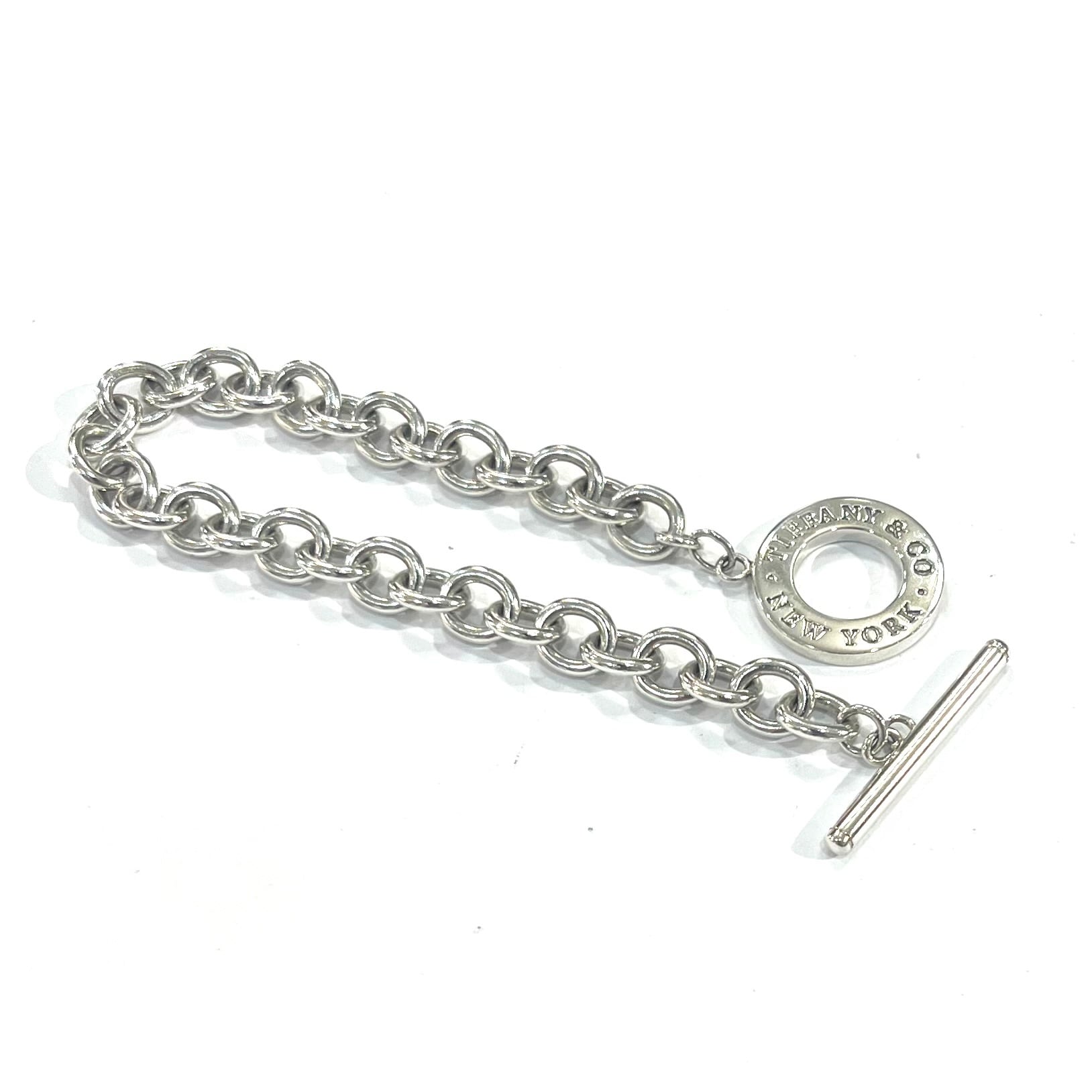 TIFFANY&CO】2787 TIFFANY&CO. NEW YORK ティファニー トグルブレス
