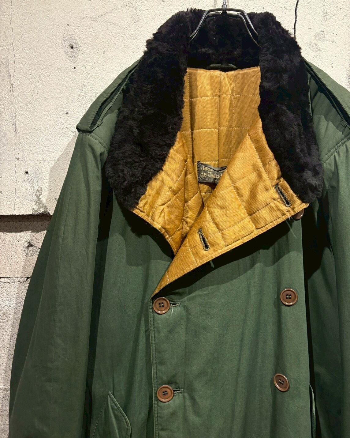 Caka otto】80's “Jean-Charles de Castelbajac” Trench Type Long