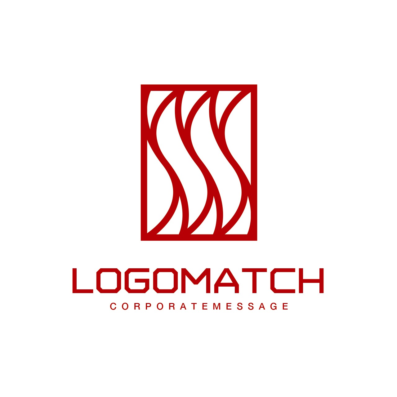 連なる3つの波 Sのロゴ