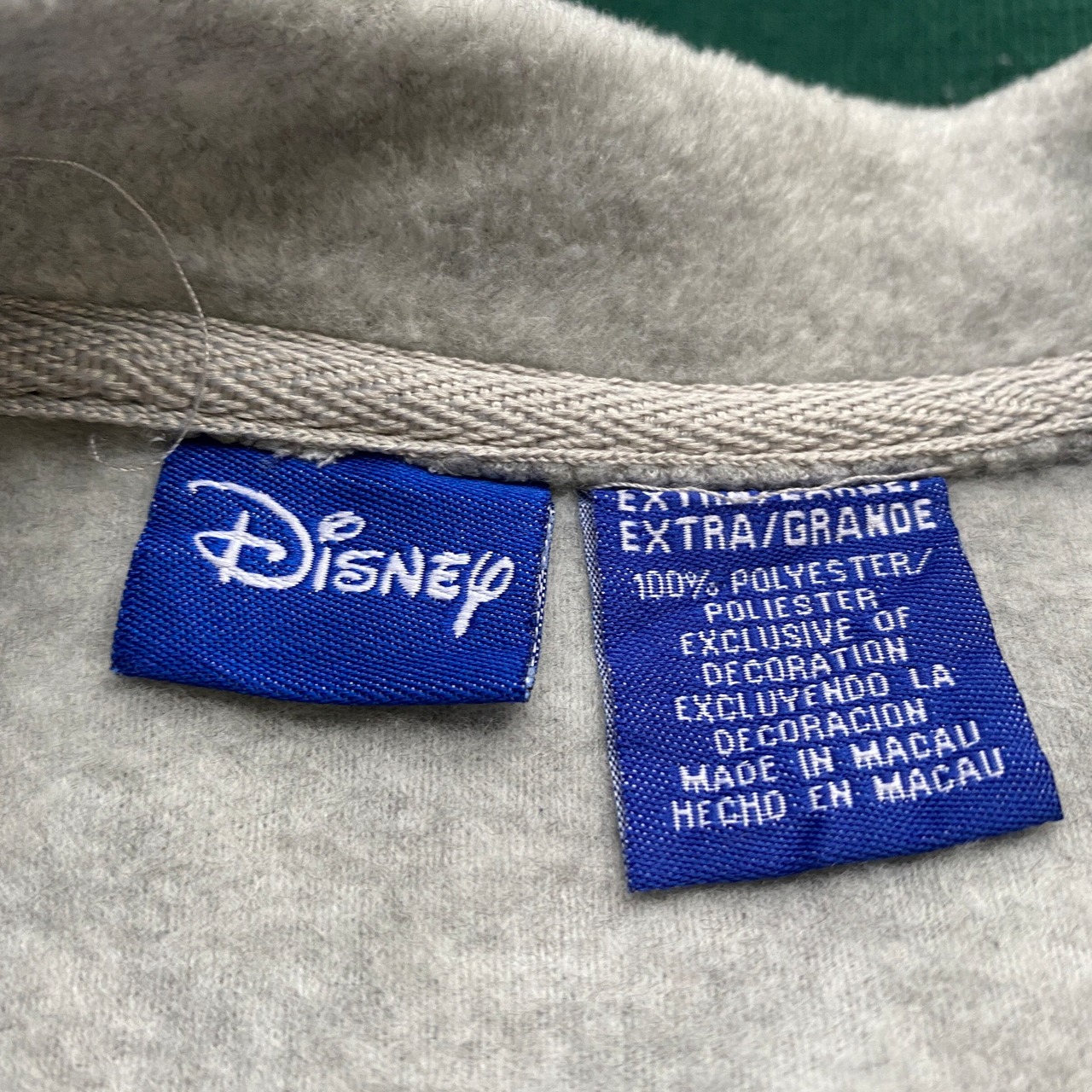 DISNEY ディズニー イーヨー キャラクター刺繍 フリーストップス 