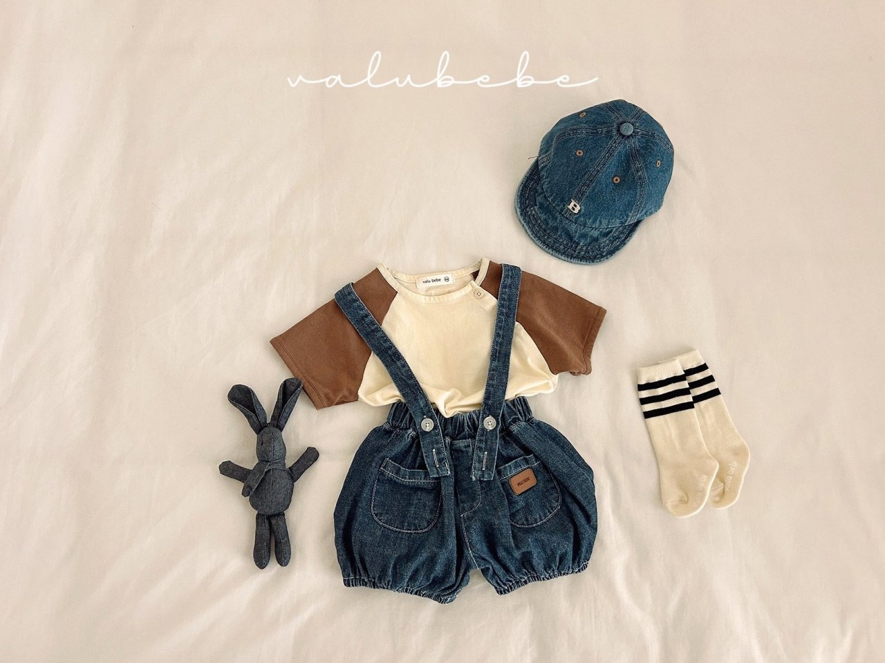 [valubebe] Eric Raglan Tee / [벨루베베] 에릭라글란티