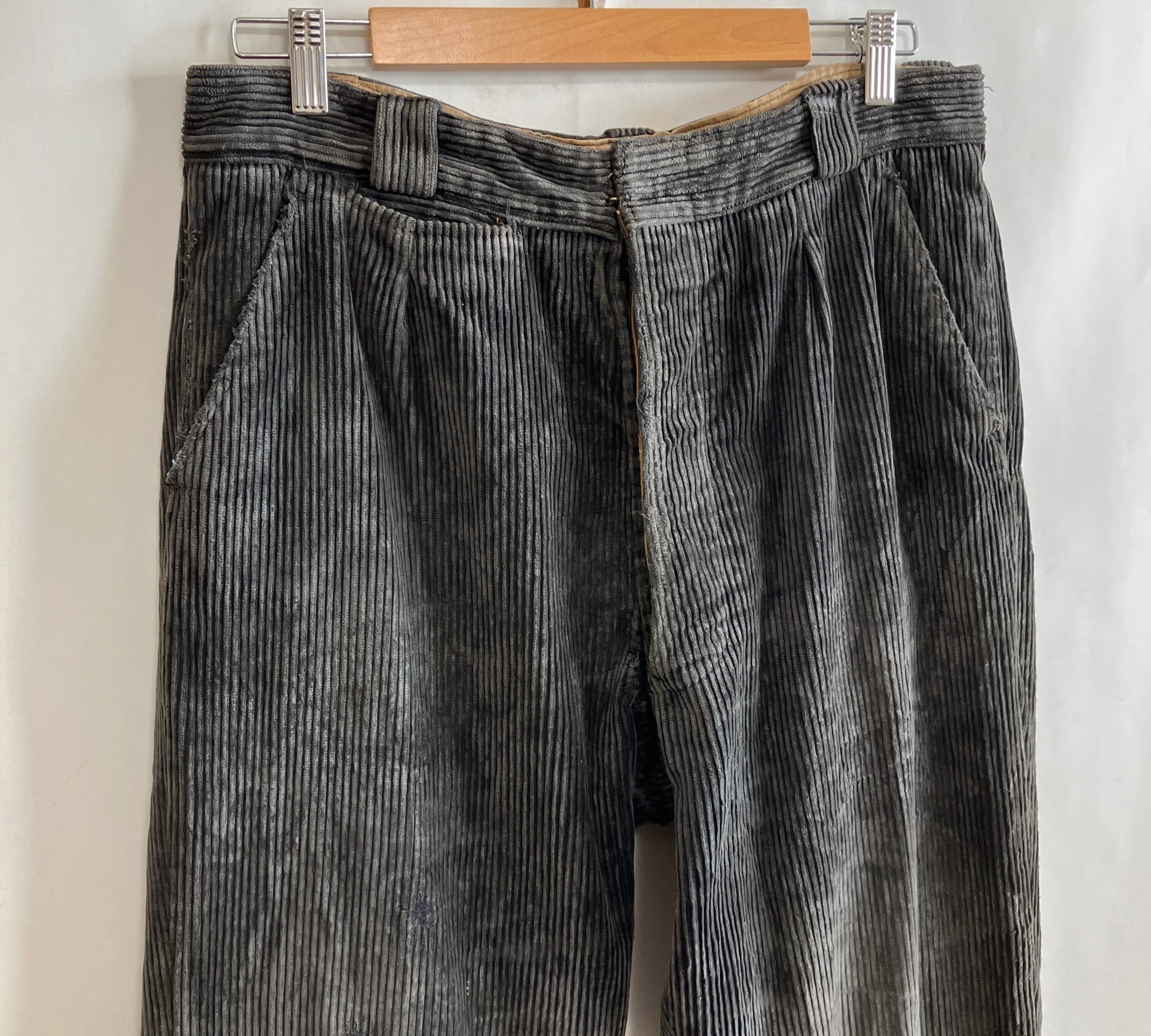 40〜50s ヴィンテージ フレンチ コーデュロイパンツ ビンテージ 40〜50s ヴィンテージ フレンチ コーデュロイパンツ ビンテージ