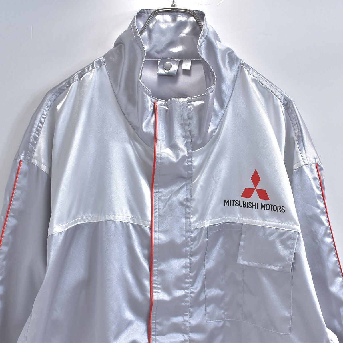 2006~14 MITSUBISHI MOTORS i アイ オフシャル ナイロンジャケット 企業系 軽自動車 ヴィンテージ 販促用 アウター ビンテージ メンズXL相当