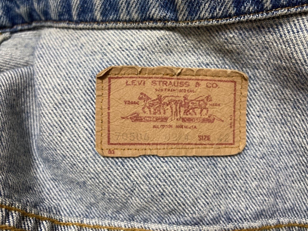 Levi's　70506　DENIM JACKET　リーバイス　Gジャン