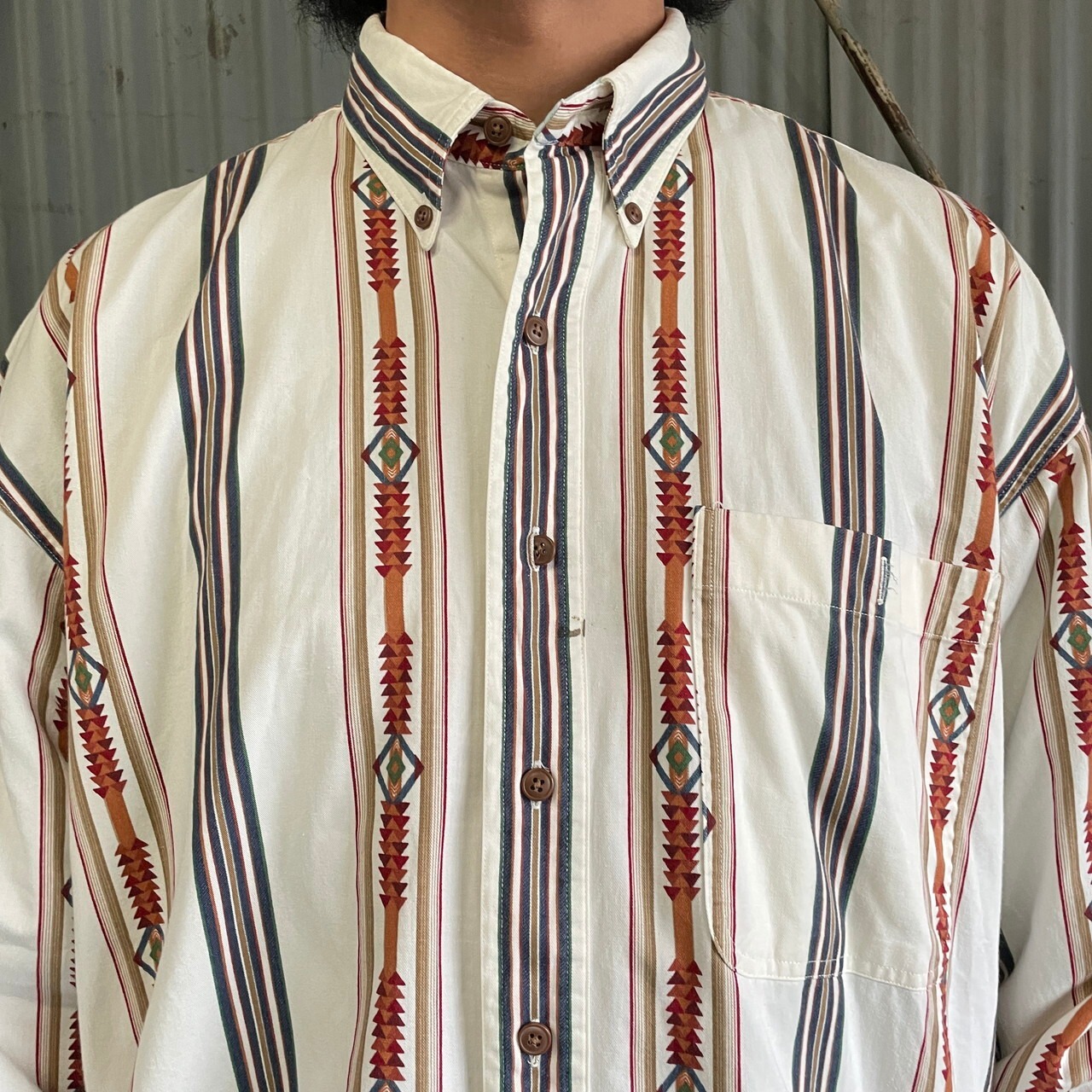 90年代 CHAPS Ralph Lauren チャップス ラルフローレン 長袖 