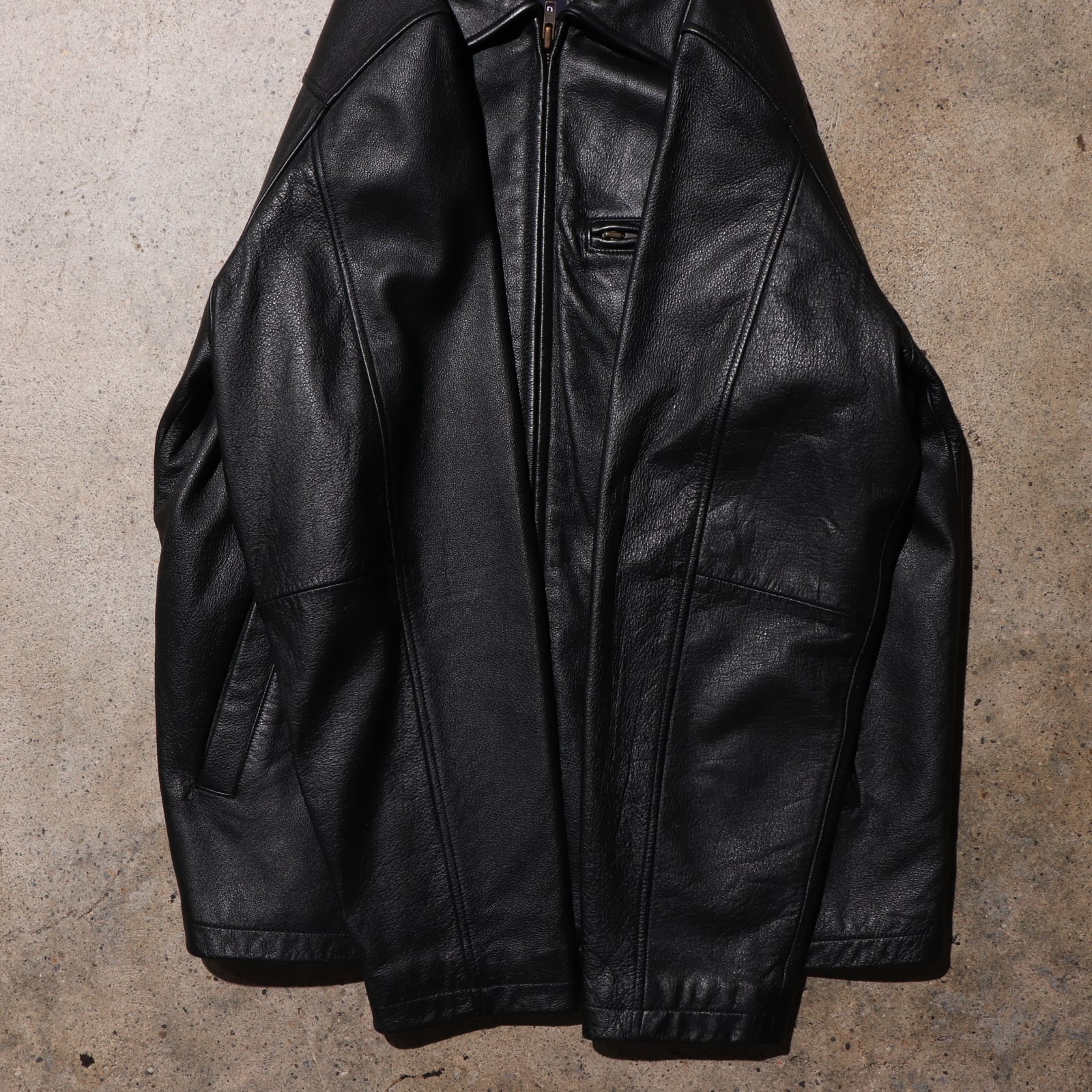 美品 OLD GAP 90s M レザージャケット 革ジャン オールドギャップ 