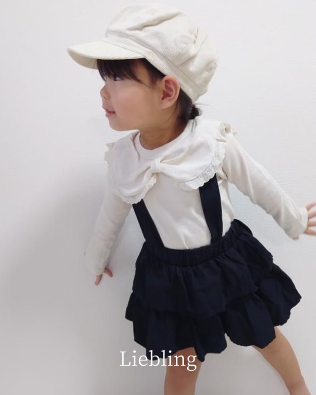 [取り寄せ]pants skirt with suspenders