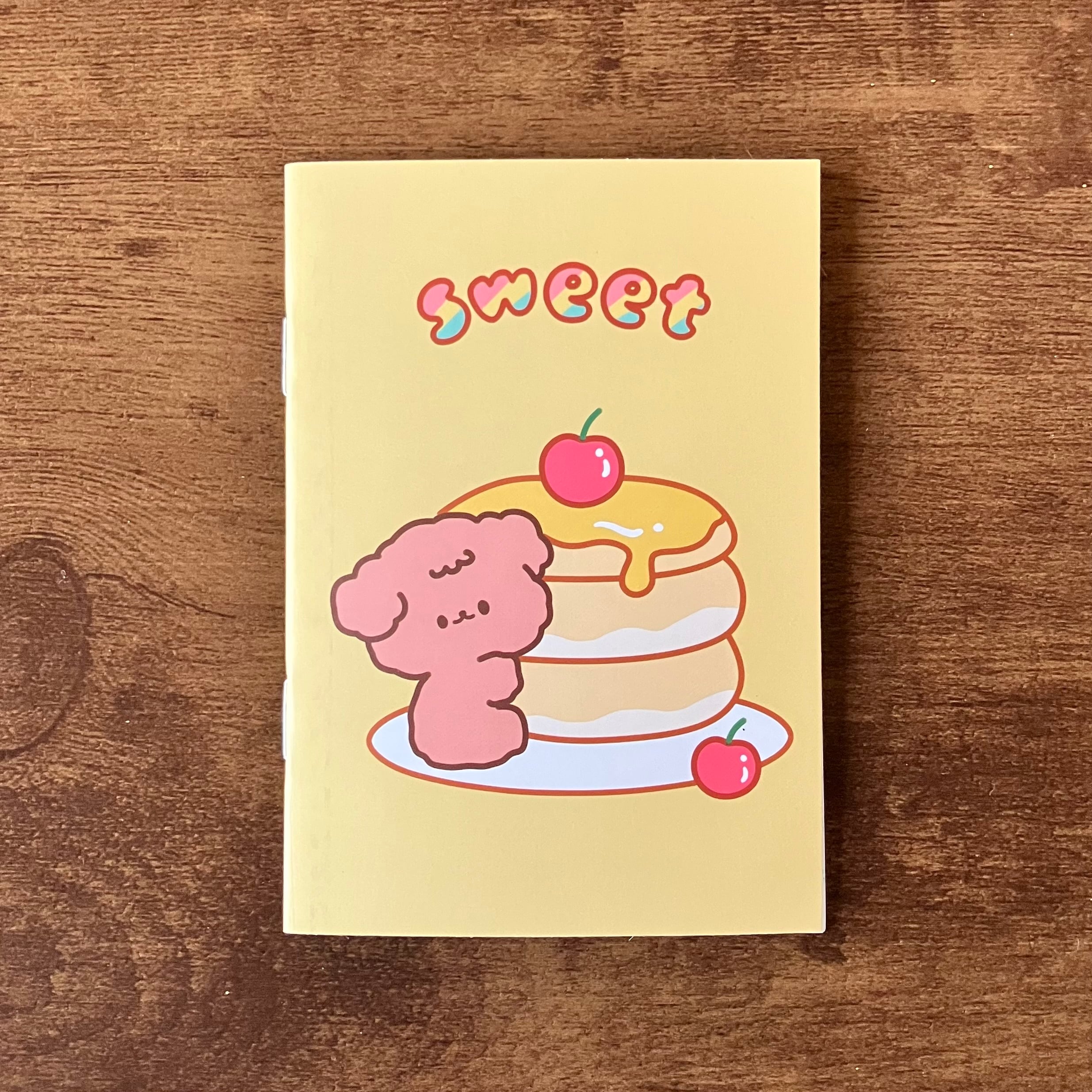 【4冊セット】手のひらサイズの豆ノート　輸入品