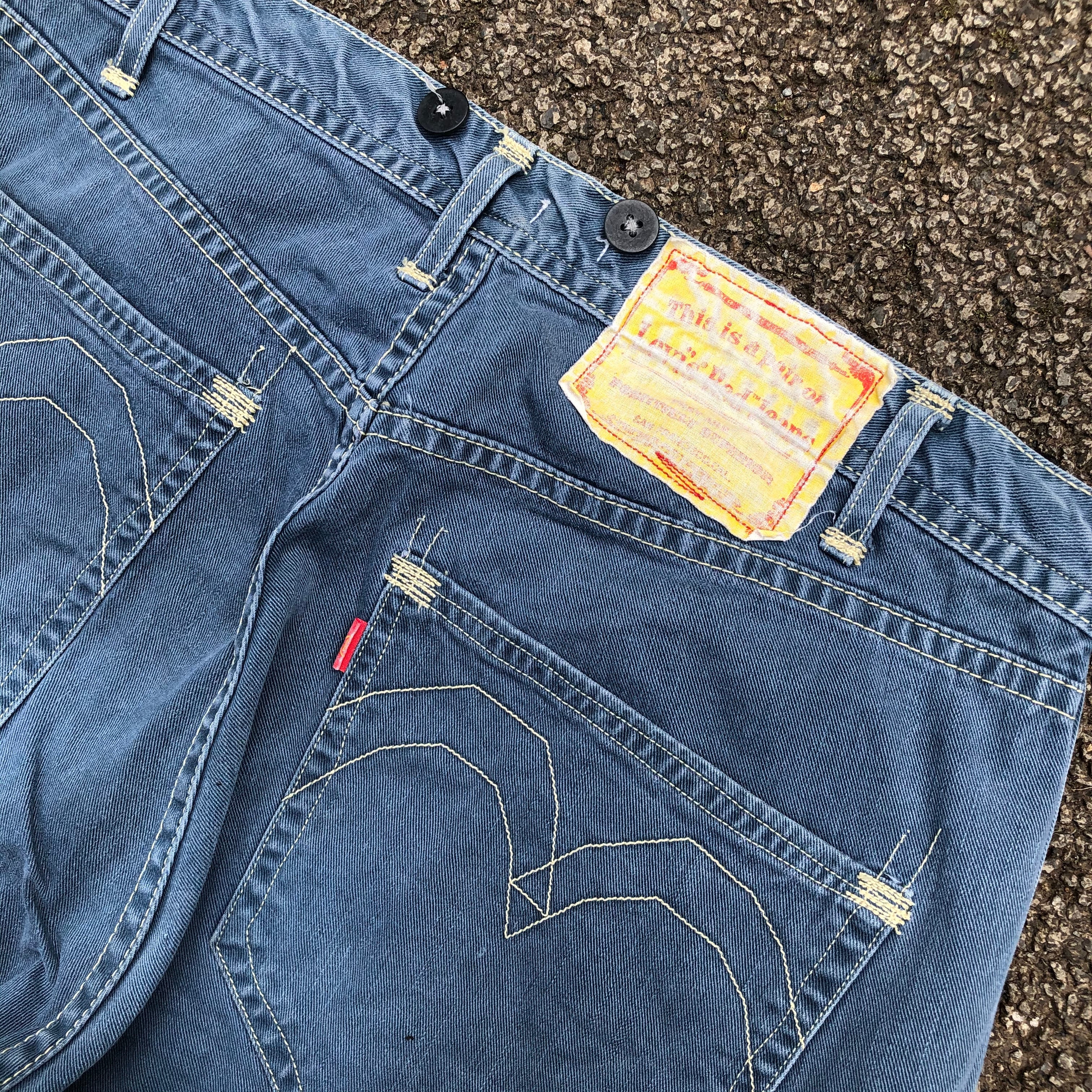 美品 Levi's RED BILLY BOB クロアチア製 32×32 古着 ビンテージ リーバイス レッド ビリーボブ used vintage  希少 レア ヴィンテージ 90s