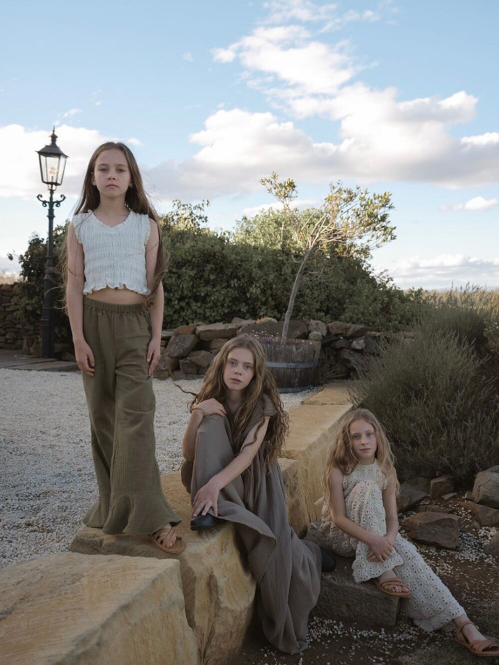 【即納/送料無料】son and daughter / Tatum Top